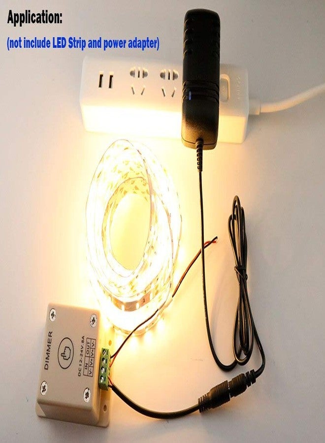 Protium 12V 24V LED Dimmer Touch Switch 8A Adjustable Brightness Controller for LED Strip Light Bulb Lamp - Image 4